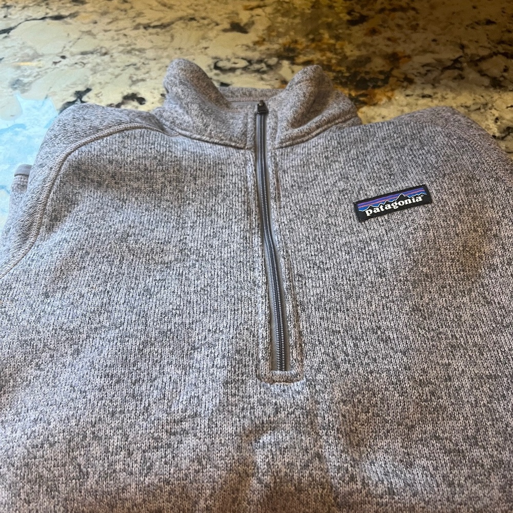 Patagonia Women’s Better Sweater 1/4 Zip size Small